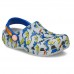 Crocs Classic Dragon Graphic Clog παιδικό σαμπό T 212514-1FT γκρι 